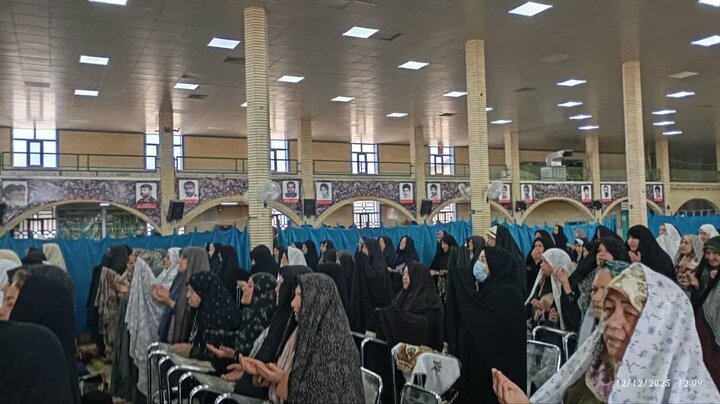 تصاویر/ اقامه نماز جمعه شهر پاریز