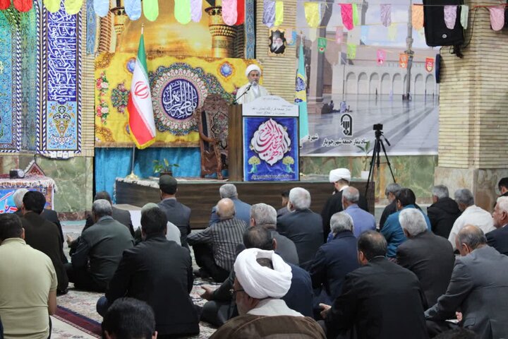 تصاویر/ اقامه نماز جمعه شهر جوپار