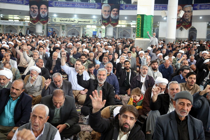 تصاویر/ اقامه نماز جمعه قم