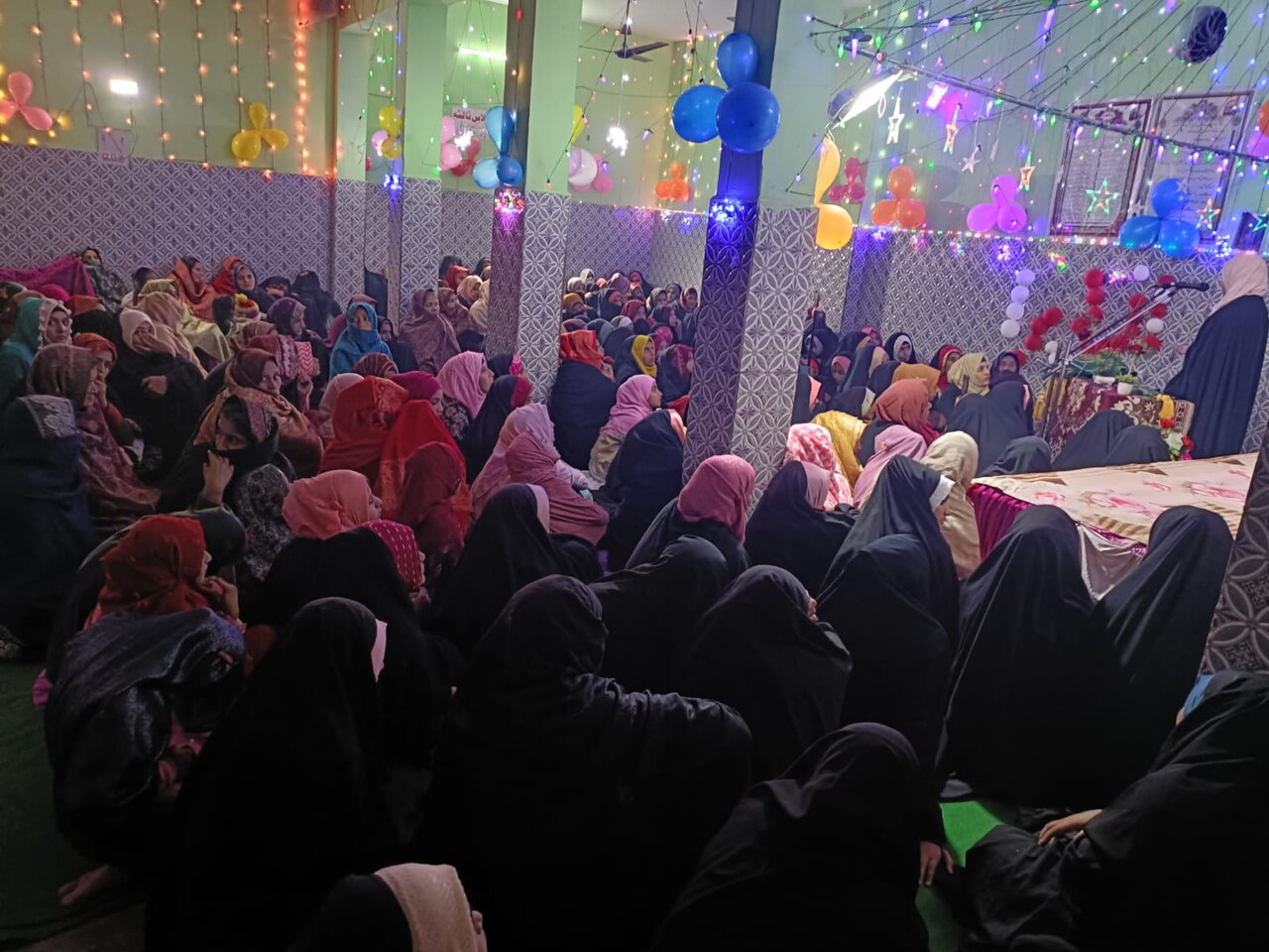 برگزاری جشن بتول(سلام الله علیها)؛ جلوهای از عشق و معرفت فاطمی در مدرسه بنتالهدی هریانه هند