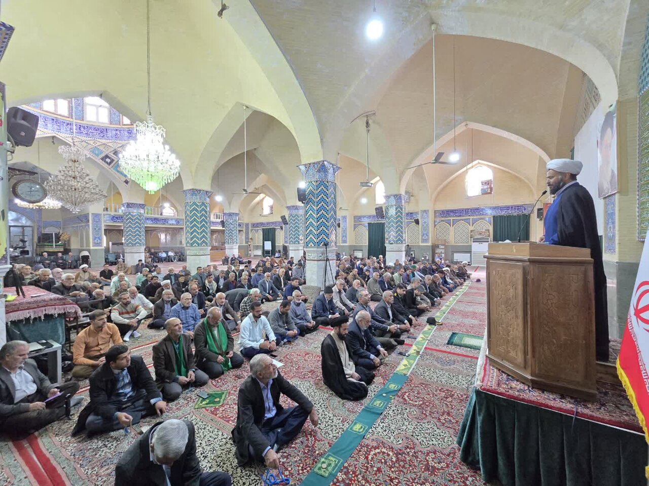 تصاویر/ برگزاری نماز جمعه شهرستان بهاباد
