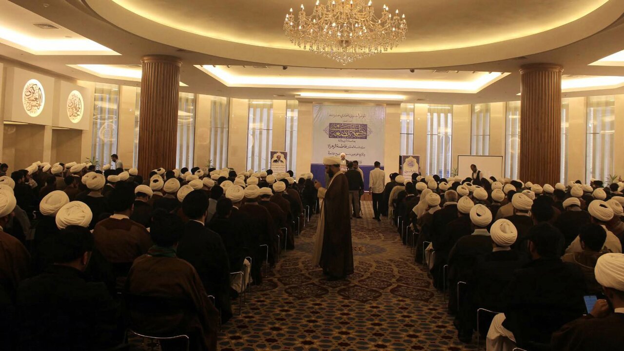 نجف اشرف؛ یومِ ولادتِ سیدہ کائنات و آیت اللہ شیخ محسن نجفی کی دوسری برسی کی مناسبت سے بین الاقوامی کانفرنس +تصاویر