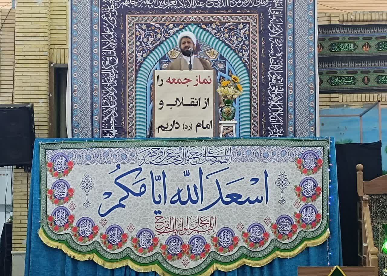 تصاویر/ اقامه نماز جمعه شهر پاریز