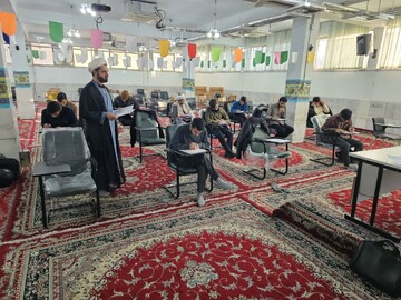 سیزدهمین آزمون شناسایی و جذب استعدادهای برتر حوزوی اصفهان برگزار شد +تصاویر