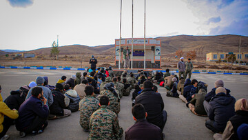 تصاویر/رزمایش میدانی گردان بیت‌المقدس بسیج طلاب همدان