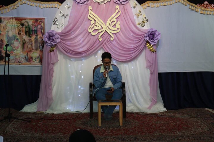 تصاویر/ جشن ولادت حضرت فاطمه زهرا(س) توسط مدرسه علمیه الزهرا در ماهان