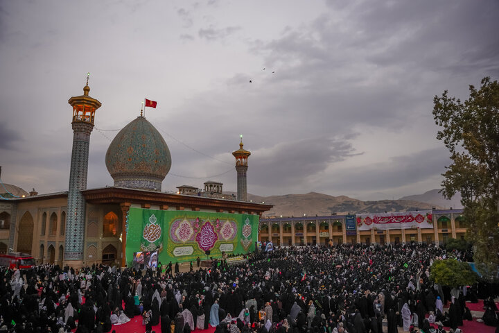 تصاویر| میثاق بانوان شیرازی با میراث فاطمی عفاف و حجاب