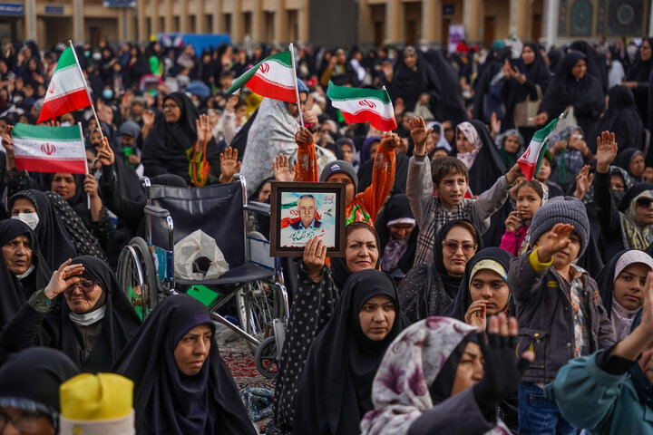 تصاویر| میثاق بانوان شیرازی با میراث فاطمی عفاف و حجاب