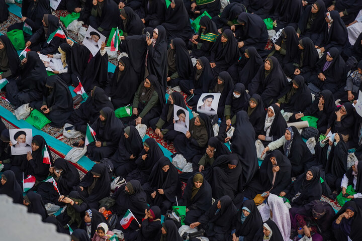 تصاویر| میثاق بانوان شیرازی با میراث فاطمی عفاف و حجاب