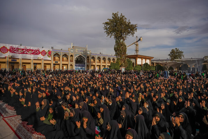 تصاویر| میثاق بانوان شیرازی با میراث فاطمی عفاف و حجاب