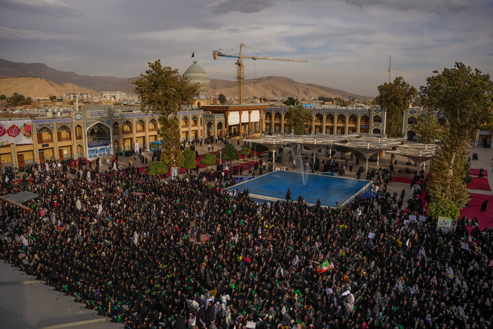تصاویر| میثاق بانوان شیرازی با میراث فاطمی عفاف و حجاب
