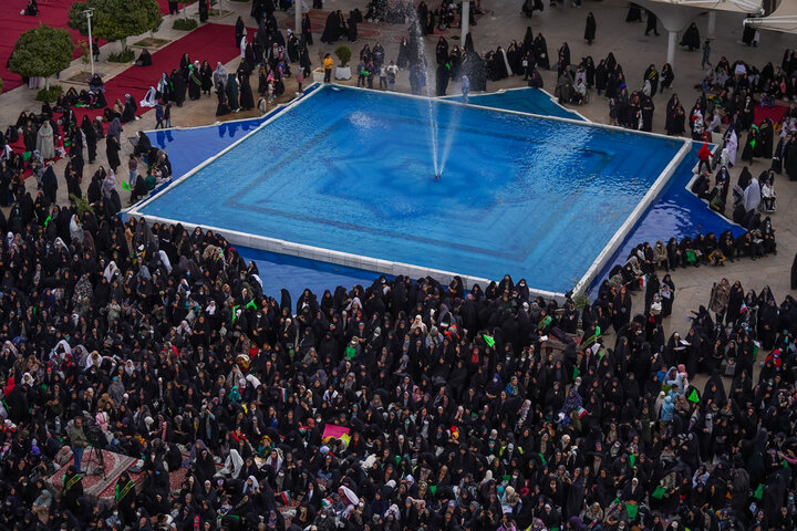 تصاویر| میثاق بانوان شیرازی با میراث فاطمی عفاف و حجاب