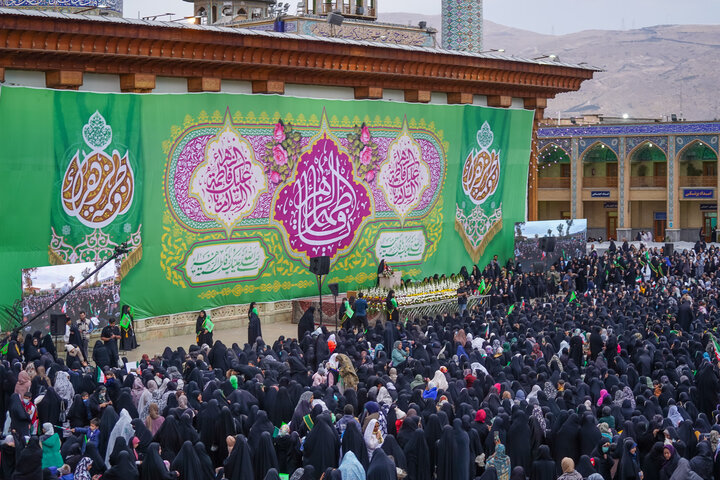 تصاویر| میثاق بانوان شیرازی با میراث فاطمی عفاف و حجاب