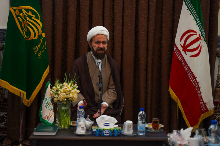 تصاویر| دیدار همسر سردار شهید حاج رمضان با تولیت آستان مقدس حضرت شاهچراغ(ع)