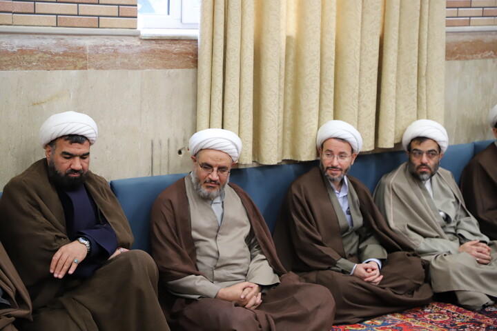 تصاویر/ آیین تکریم و معارفه سرپرست مدرسه علمیه امیرالمومنین (ع) تبریز