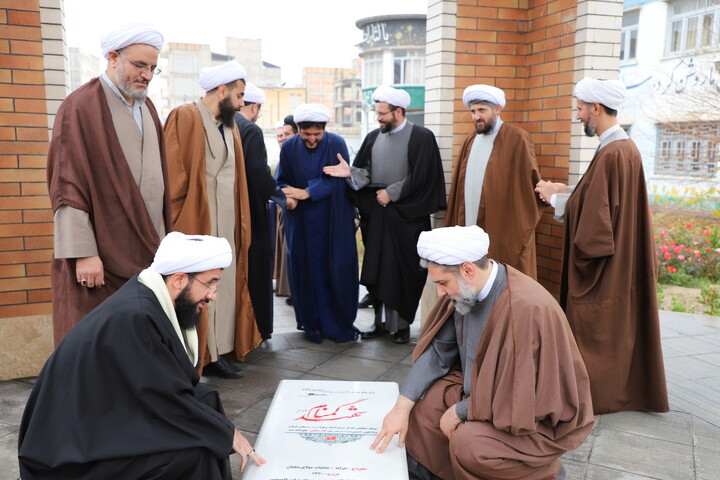 تصاویر/ آیین تکریم و معارفه سرپرست مدرسه علمیه امیرالمومنین (ع) تبریز