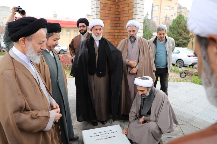 تصاویر/ آیین تکریم و معارفه سرپرست مدرسه علمیه امیرالمومنین (ع) تبریز