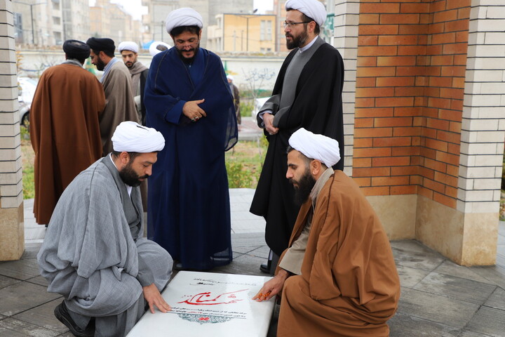 تصاویر/ آیین تکریم و معارفه سرپرست مدرسه علمیه امیرالمومنین (ع) تبریز