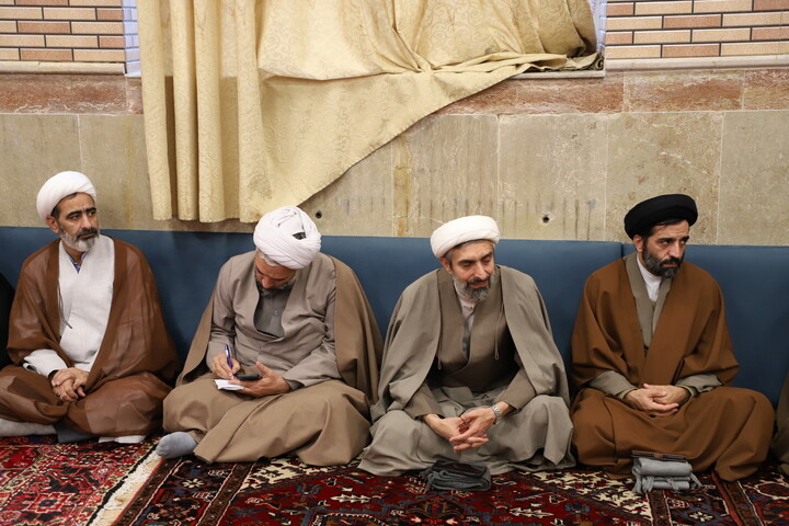 تصاویر/ آیین تکریم و معارفه سرپرست مدرسه علمیه امیرالمومنین (ع) تبریز