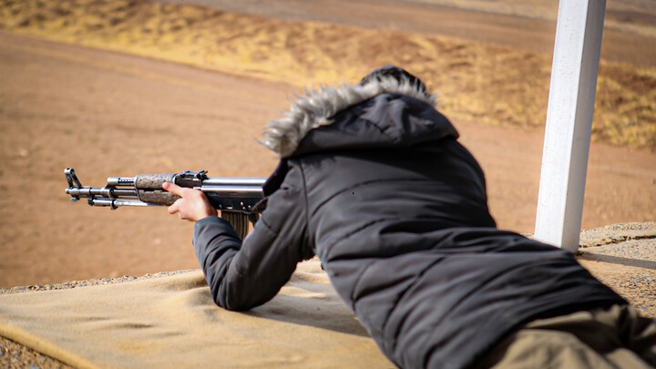 تصاویر/رزمایش میدانی گردان بیت‌المقدس بسیج طلاب همدان