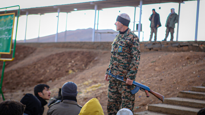 تصاویر/رزمایش میدانی گردان بیت‌المقدس بسیج طلاب همدان