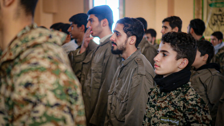 تصاویر/رزمایش میدانی گردان بیت‌المقدس بسیج طلاب همدان