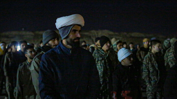 تصاویر/رزمایش میدانی گردان بیت‌المقدس بسیج طلاب همدان