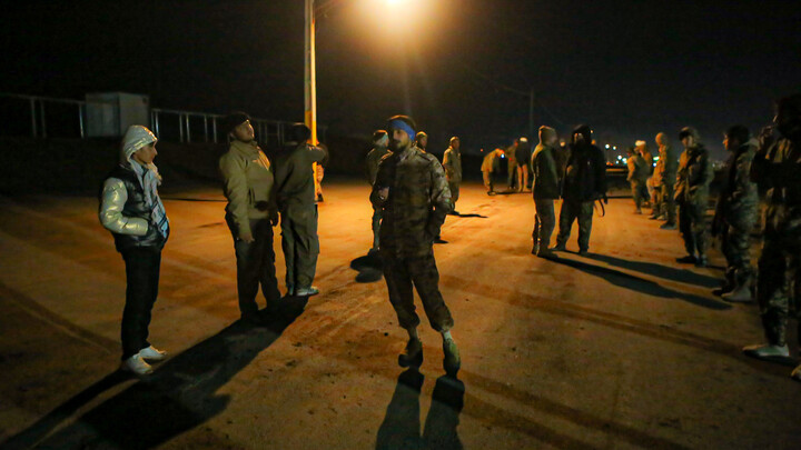 تصاویر/رزمایش میدانی گردان بیت‌المقدس بسیج طلاب همدان