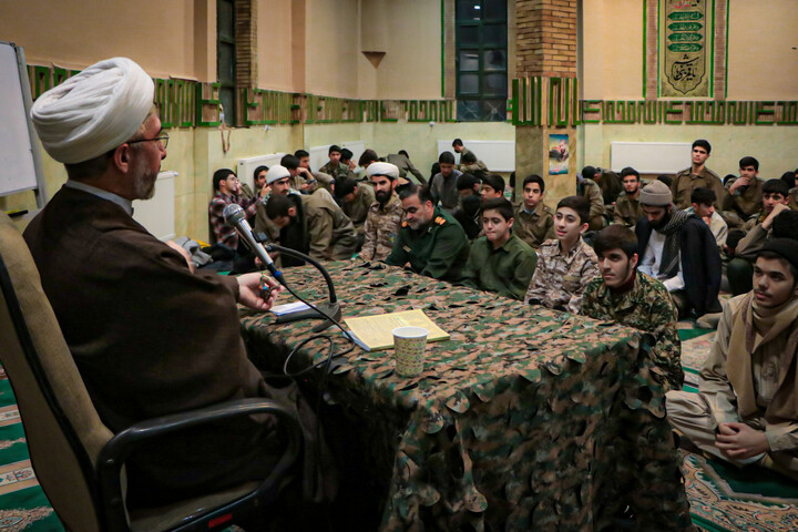 تصاویر/رزمایش میدانی گردان بیت‌المقدس بسیج طلاب همدان