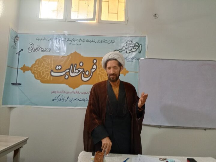 خطابت؛ علمی دنیا میں داخل ہونے کا اہم ذریعہ: حجت الاسلام ڈاکٹر بشوی