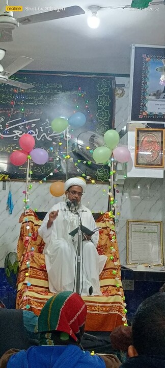 ফাতিমা জাহরা (সা.আ.) জন্মদিন উপলক্ষে মাহফিলের আয়োজন/ছবি