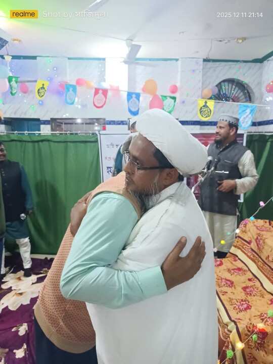 ফাতিমা জাহরা (সা.আ.) জন্মদিন উপলক্ষে মাহফিলের আয়োজন/ছবি