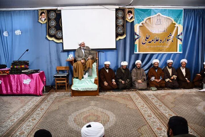 تصاویر/ اختتامیه مرحله مدرسه ای جشنواره علامه حلی در خوی