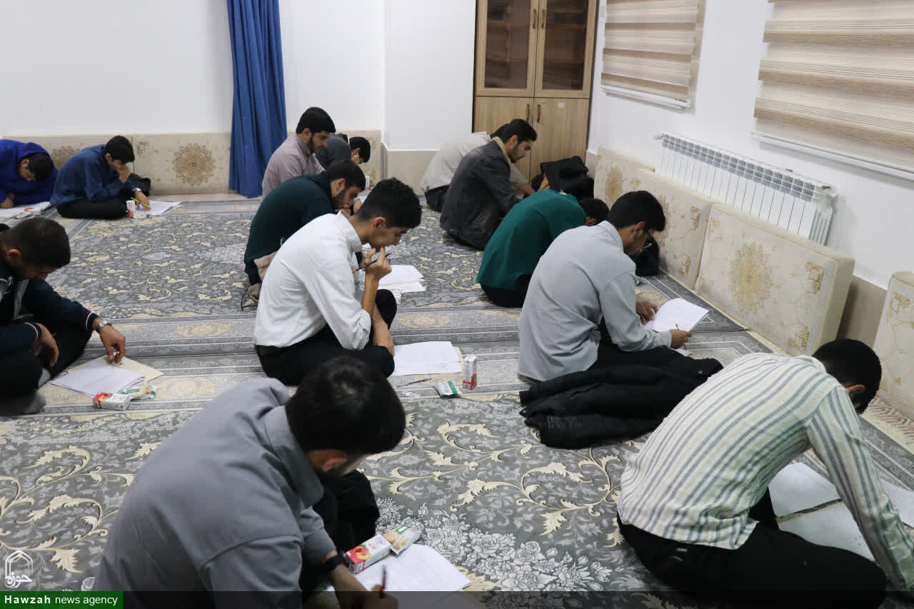 آزمون کتبی سیزدهمین دوره شناسایی استعدادهای برتر حوزه های علمیه در گلستان برگزار شد+تصاویر