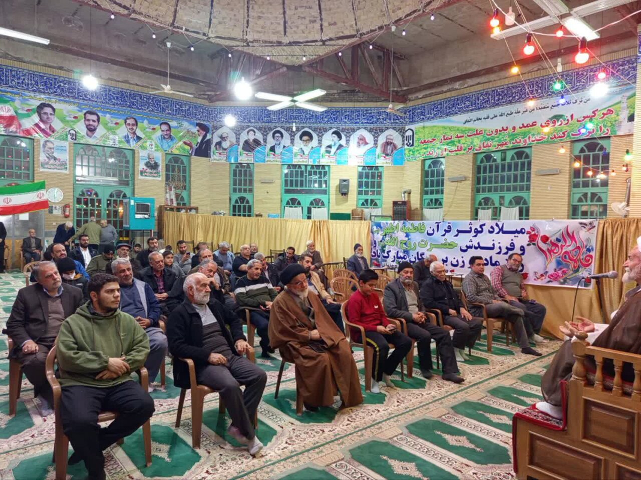 مراسم باشکوه جشن میلاد حضرت فاطمه زهرا(س) در نطنز برگزار شد