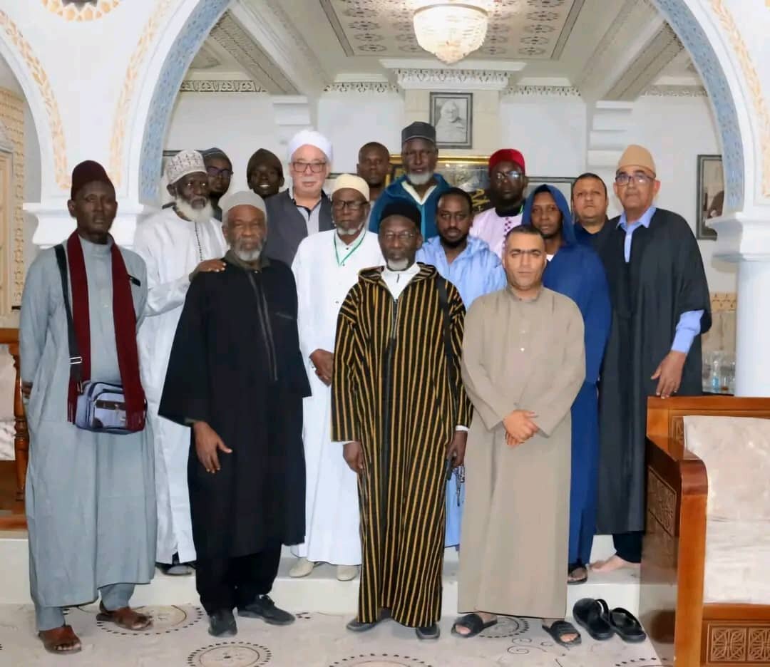 Kundi la Masheikh wa Senegal, Wakutana na Kiongozi wa Tijaniyya wa Eneo la Al-Tamasin, Algeria