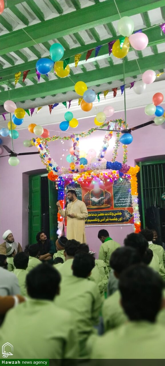 برگزاری محفل میلاد حضرت فاطمه زهرا(سلام الله علیها) در حوزه علمیه اهلبیت(ع) هند