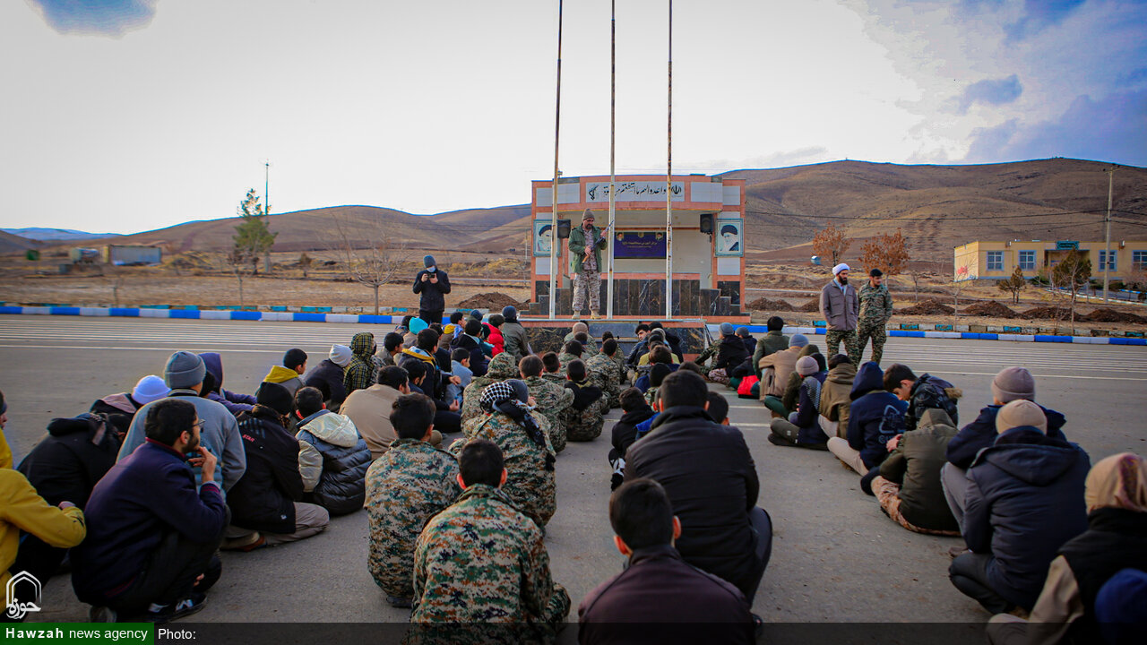 تصاویر/رزمایش میدانی گردان بیت‌المقدس بسیج طلاب همدان