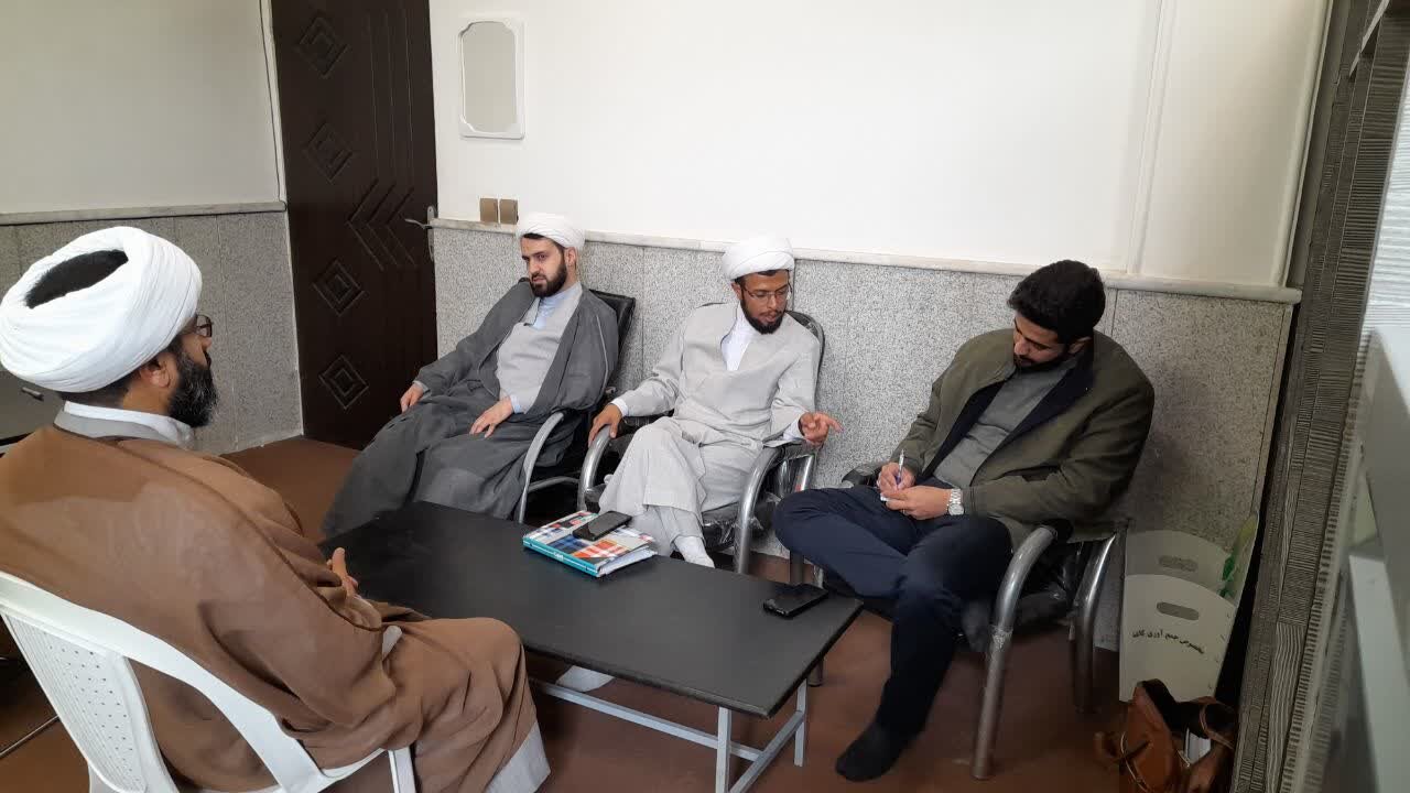 جلسه هماهنگی کارگروه‌های موکب طلاب سطح عالی حوزه علمیه کرمان