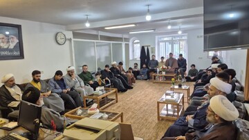 تصاویر/ جلسه اخلاق در مدرسه علمیه ولیعصر (عج) آستارا