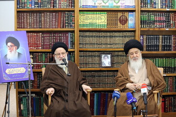 بیت آیت الله العظمی گلپایگانی شهادت رهبر معظم انقلاب را تسلیت گفت