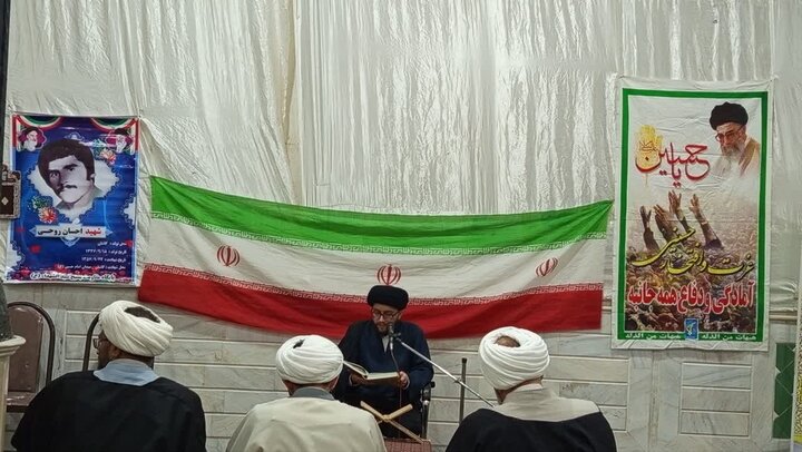 تصاویر/دومین اجتماع ارکان مساجد شهر نوش آباد