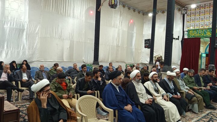 تصاویر/دومین اجتماع ارکان مساجد شهر نوش آباد