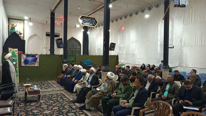 تصاویر/دومین اجتماع ارکان مساجد شهر نوش آباد