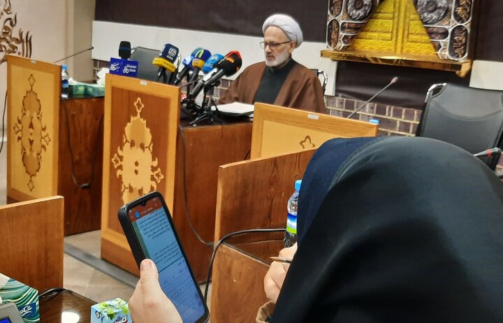 تصاویر/ نشست خبری کنگره بین‌المللی فعالان فرهنگی اربعین