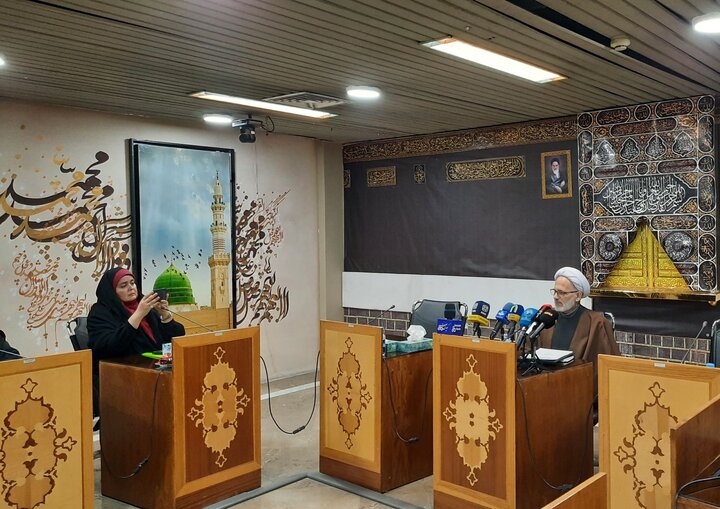 تصاویر/ نشست خبری کنگره بین‌المللی فعالان فرهنگی اربعین