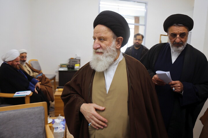 تصاویر/ نشست خبری بزرگداشت مرحوم آیت‌الله‌العظمی گلپایگانی(ره)