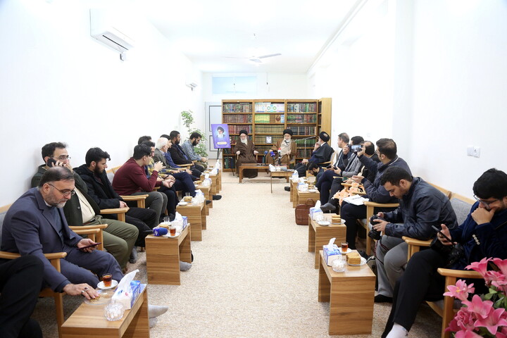 تصاویر/ نشست خبری بزرگداشت مرحوم آیت‌الله‌العظمی گلپایگانی(ره)