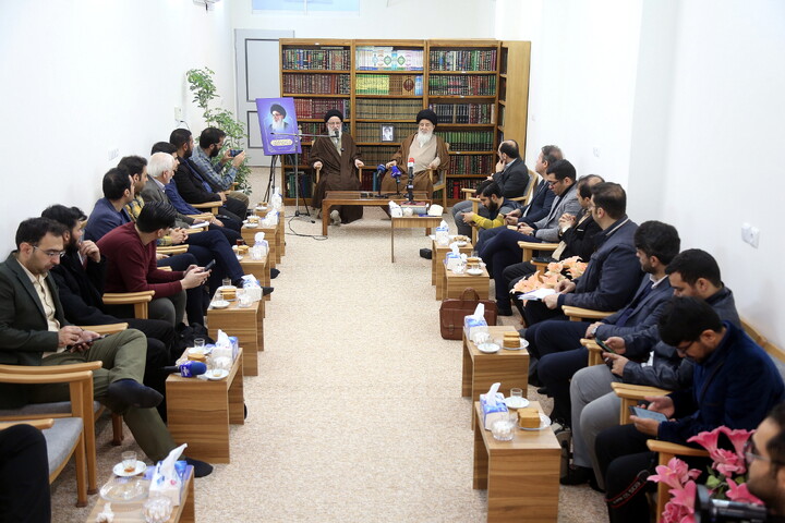 تصاویر/ نشست خبری بزرگداشت مرحوم آیت‌الله‌العظمی گلپایگانی(ره)