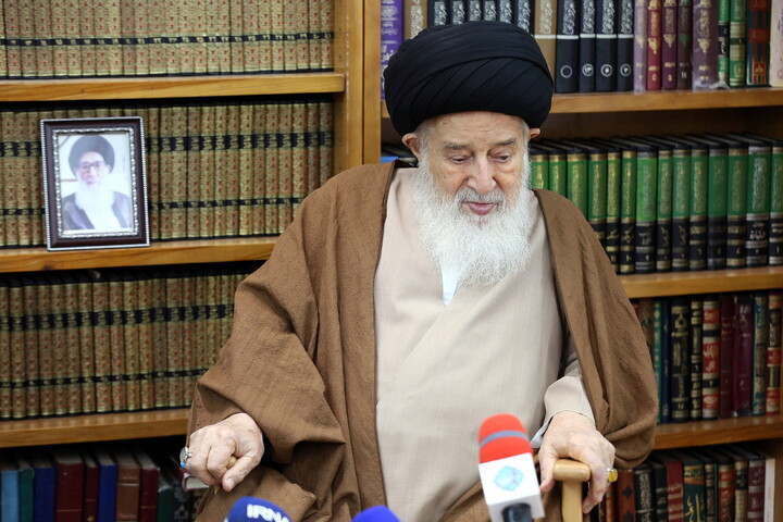 تصاویر/ نشست خبری بزرگداشت مرحوم آیت‌الله‌العظمی گلپایگانی(ره)